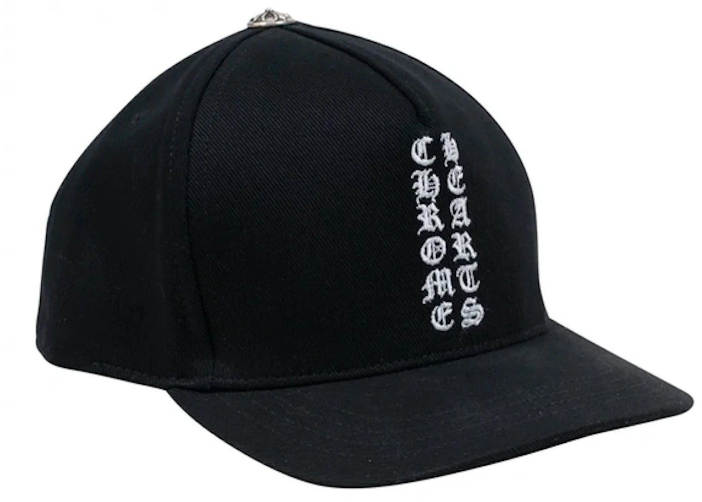 Chrome Hearts Vertical Logo Hat Black