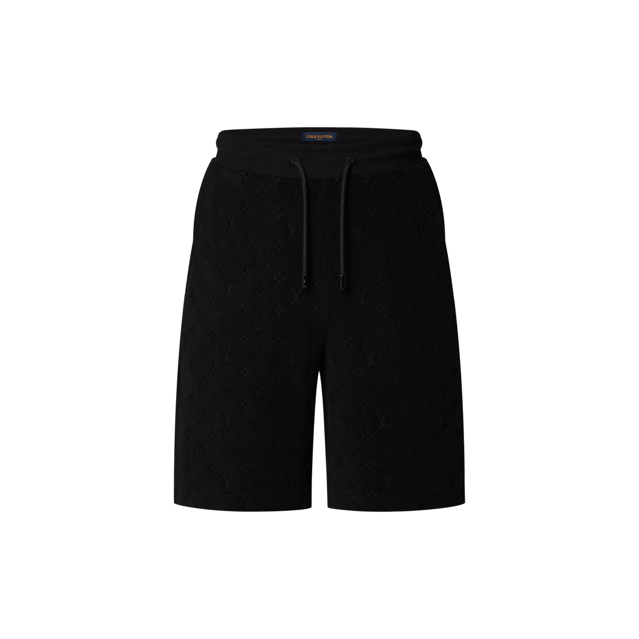Louis Vuitton Black Monogram French Terry Shorts