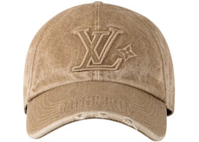 Louis Vuitton x Nigo LV Denim Washed Cap Beige