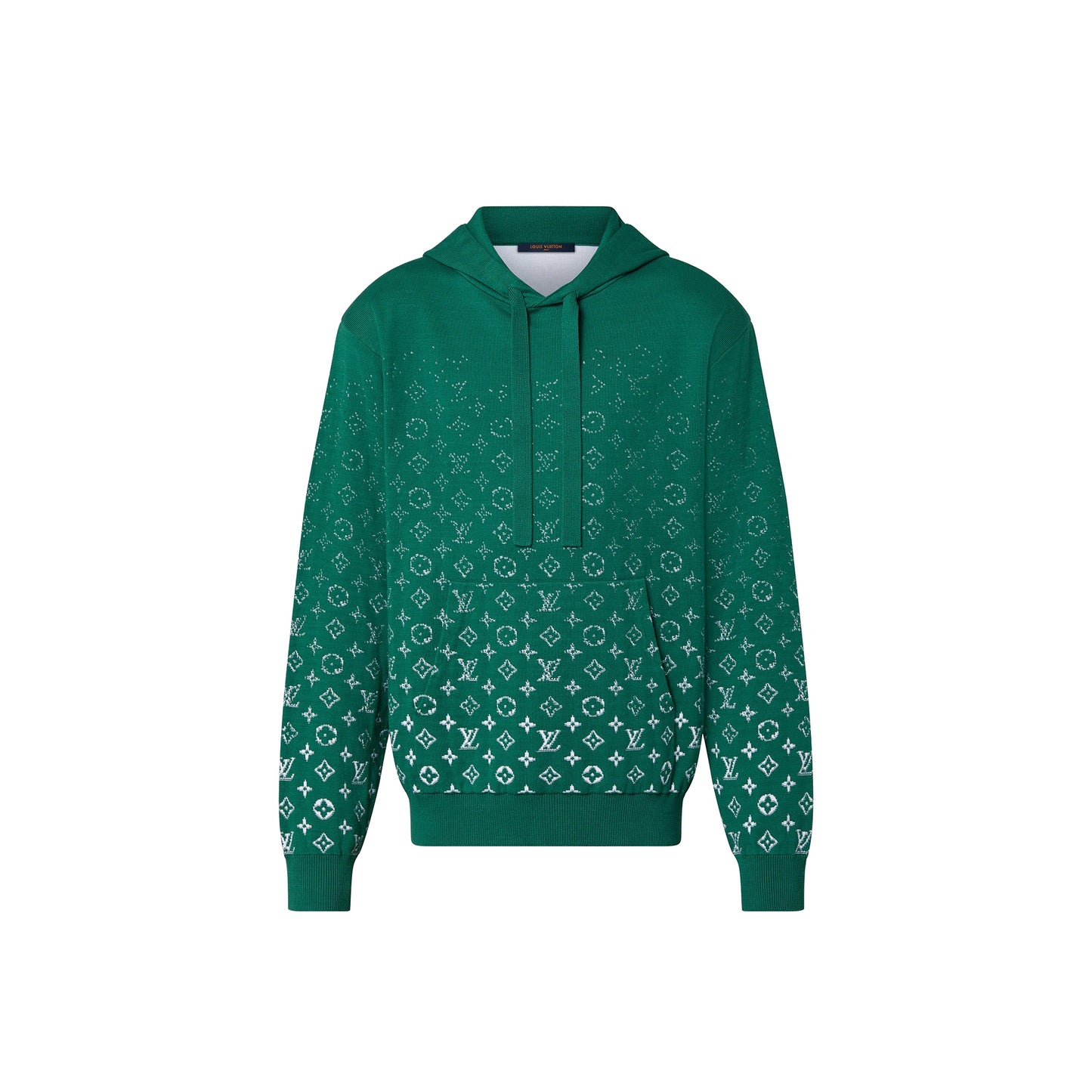 Louis Vuitton Green Monogram Gradient Hoodie