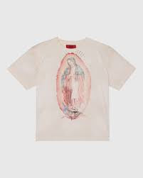 424 VIRGIN MARY SALT WHITE T SHIRT