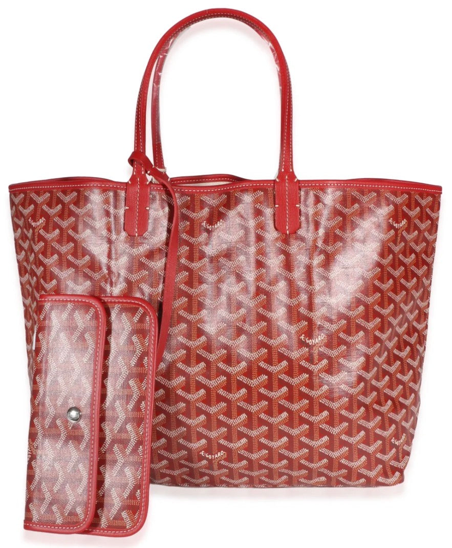 Goyard Saint Louis Tote GM Red