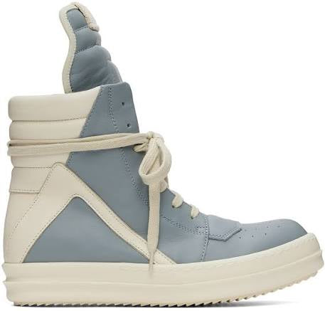 Rick Owens Geobasket Blue White Porterville