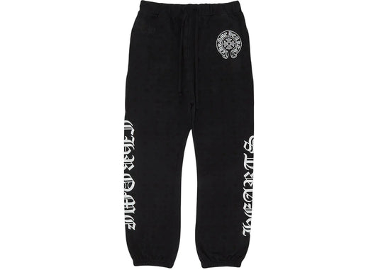 Chrome Hearts Chrome Hearts Plus Cross All Over Print Sweatpants Black