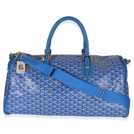 Goyard Blue Duffle