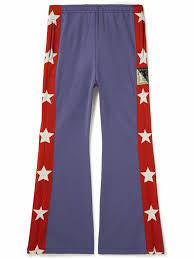 Kapital Kountry Purple Flared Track Pants