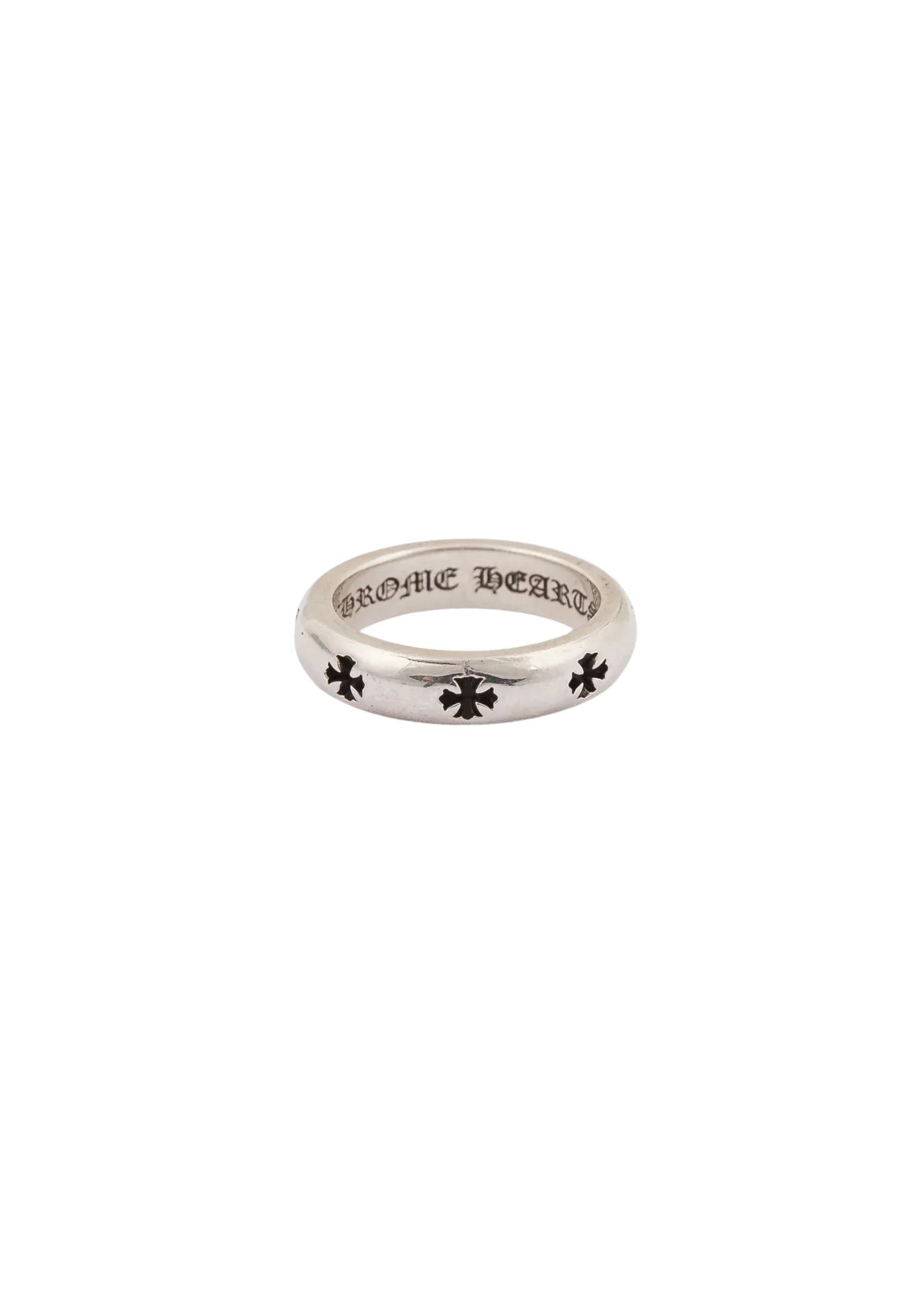 Chrome Hearts Negative Plus Band Ring