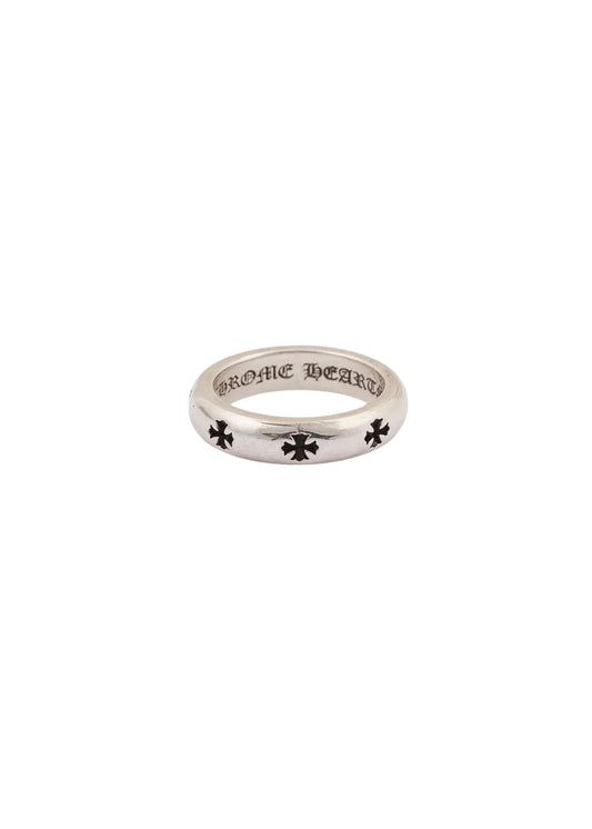 Chrome Hearts Negative Plus Band Ring