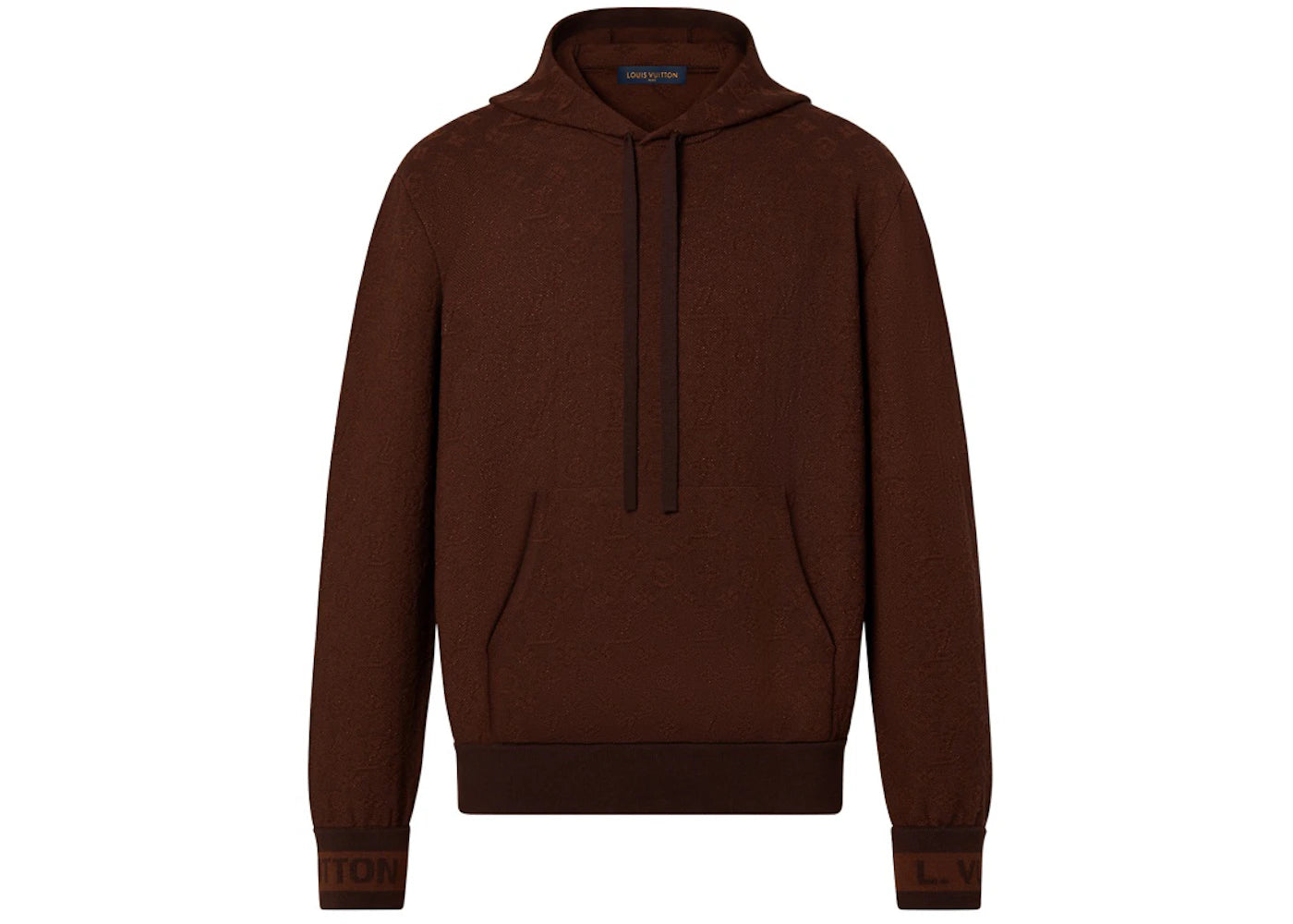 Louis Vuitton Monogram Hoodie Brown