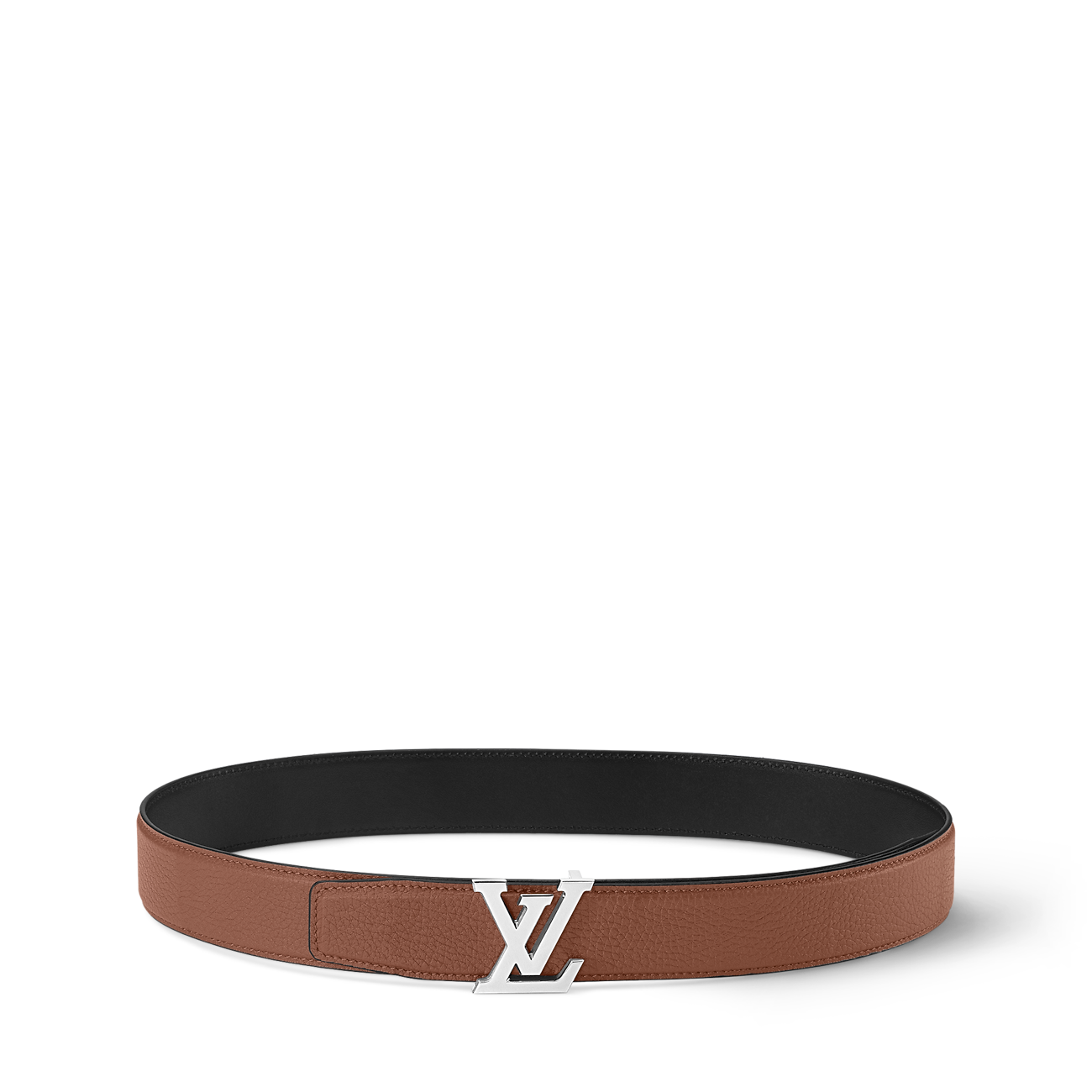 Louis Vuitton Brown Navy Heritage 40mm Reversible Belt