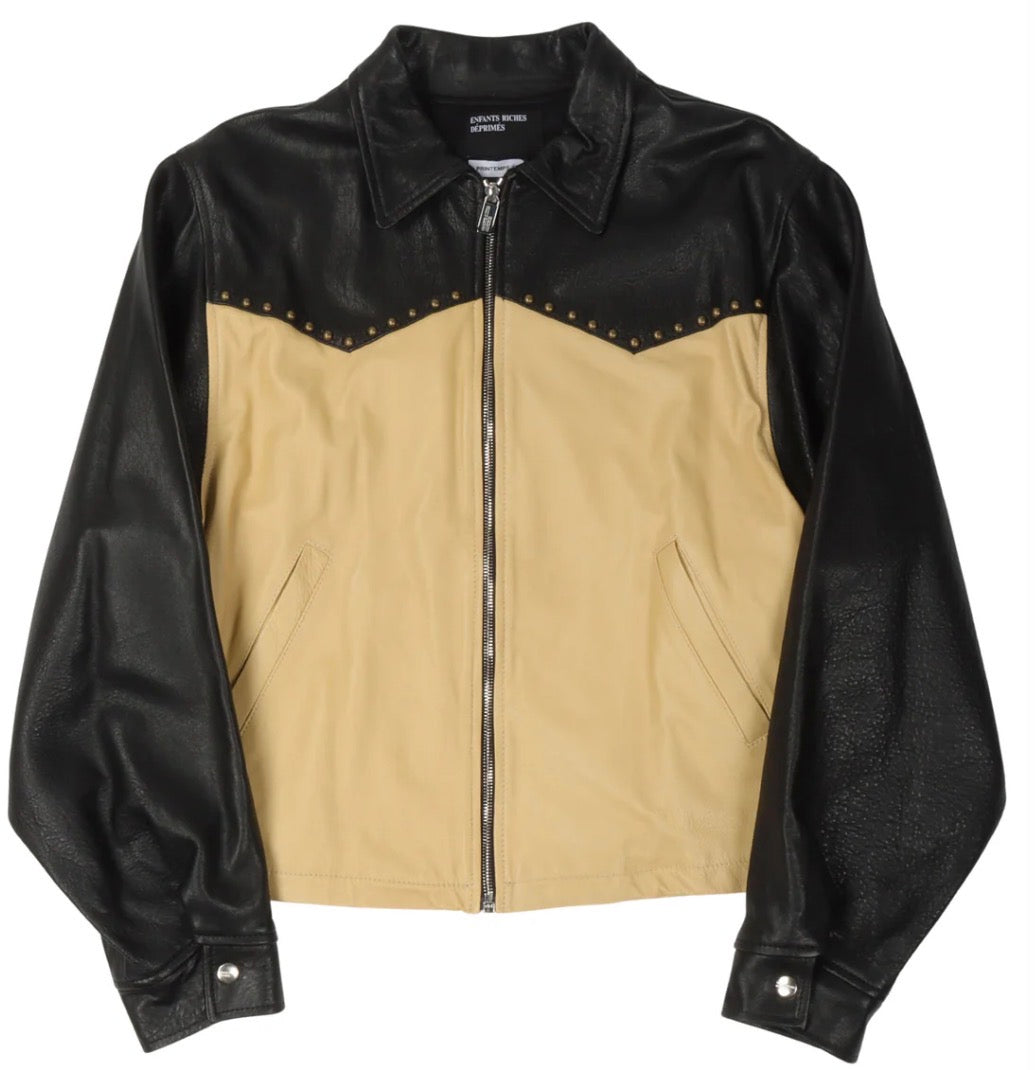 Enfants Riches Deprimes Studded Leather Jacket