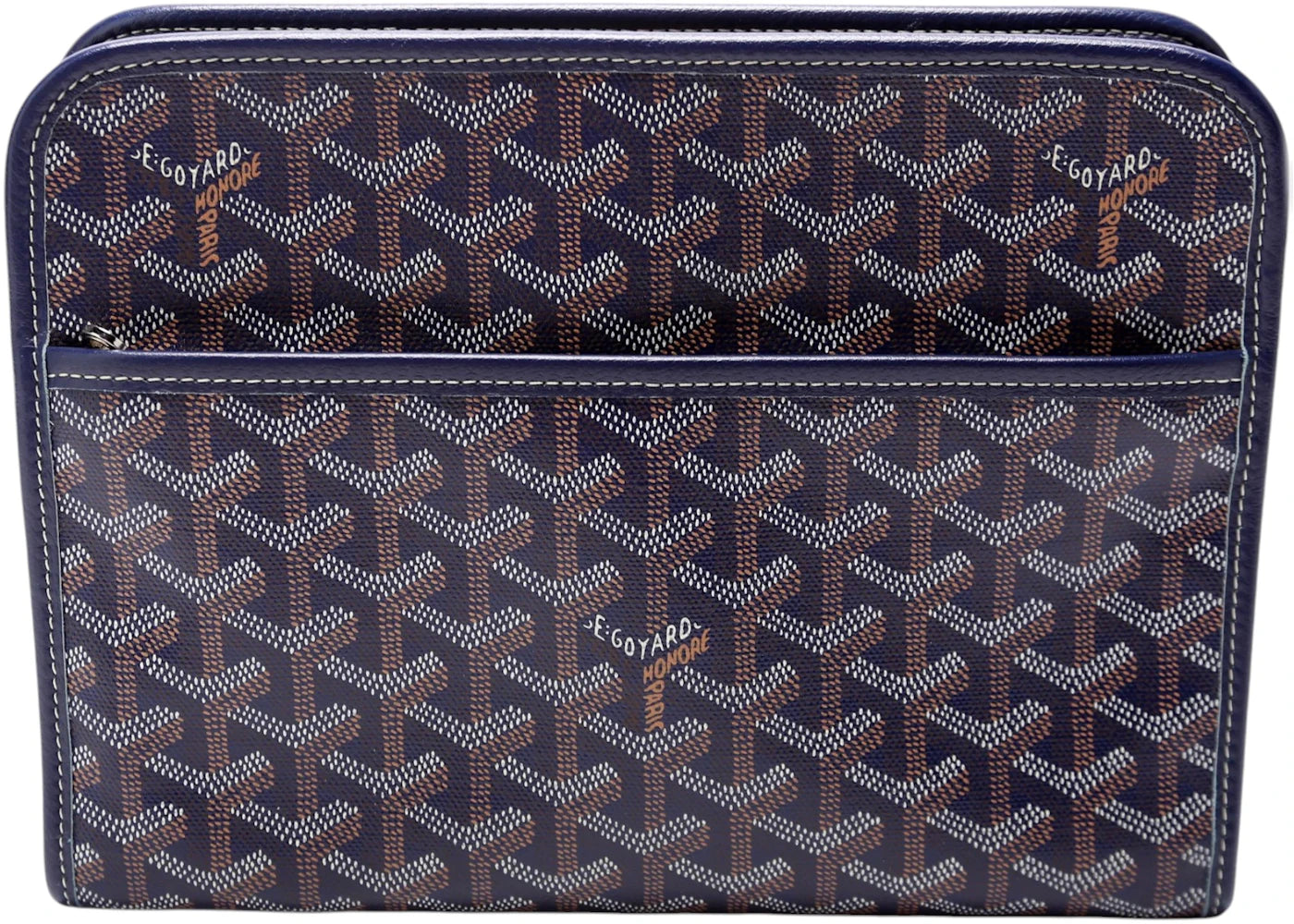 Goyard Jouvence Toiletry Bag PM Navy Blue