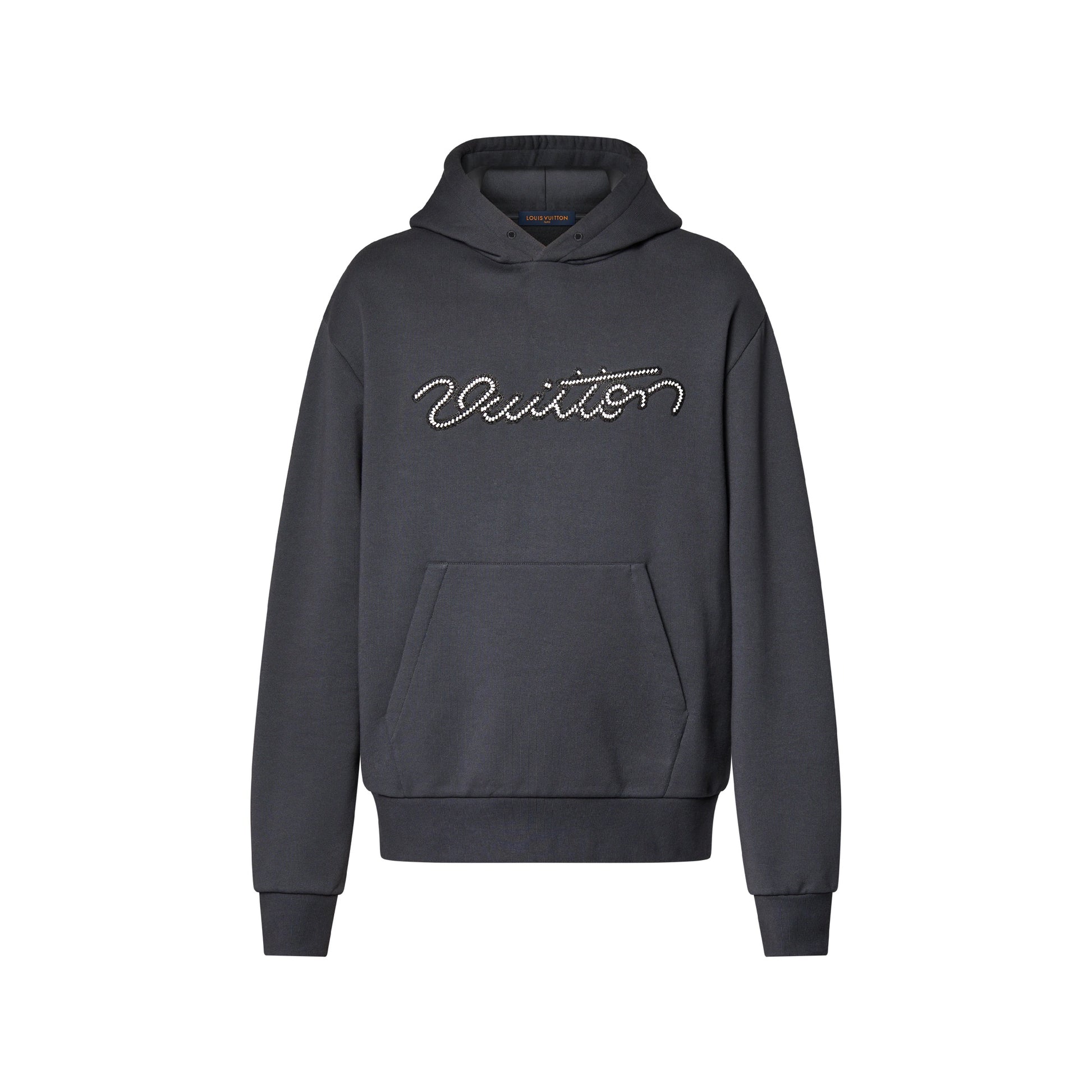 Louis Vuitton Embellished Signature Hoodie