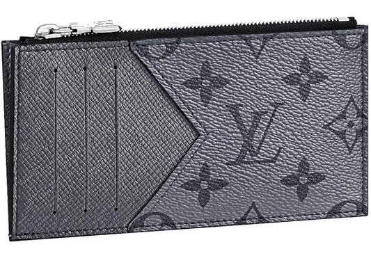Louis Vuitton Coin Card Holder Gunmetal Grey