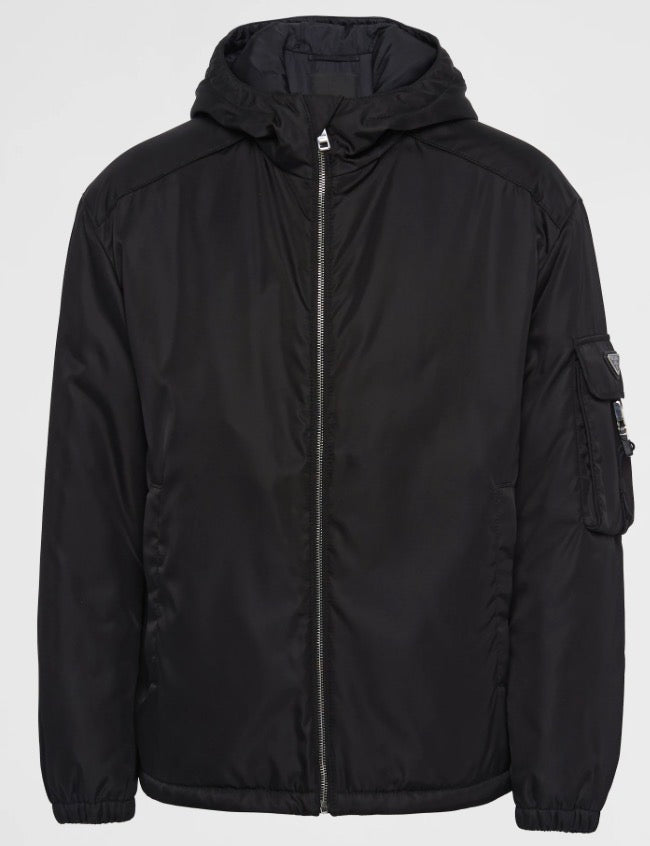 Prada Re-Nylon Black Padded Jacket