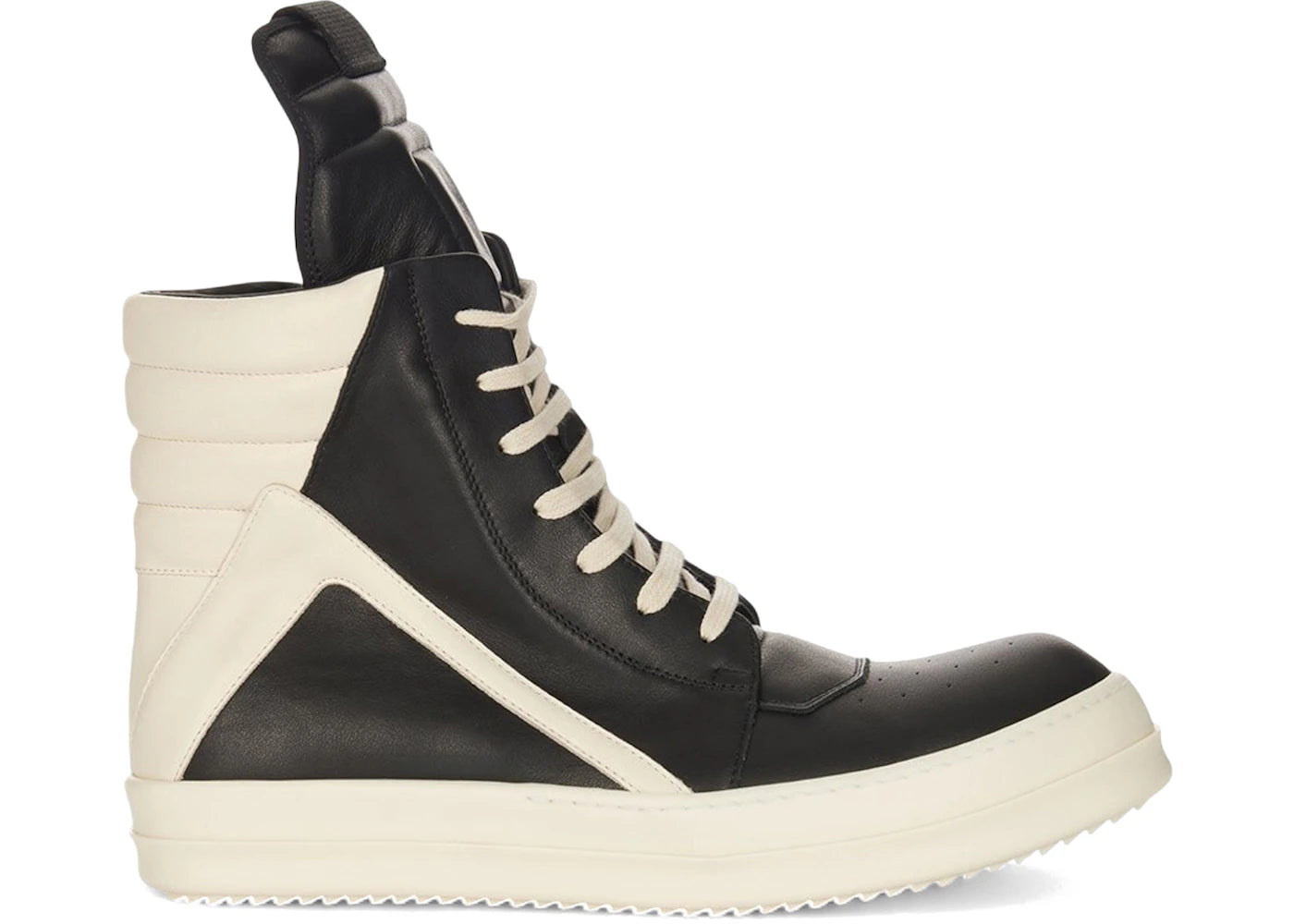 Rick Owens Geobasket Sneakers Black Milk