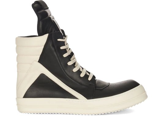Rick Owens Geobasket Sneakers Black Milk