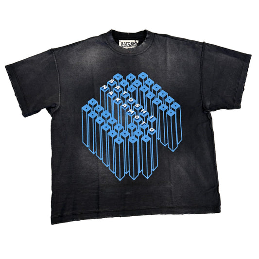 Satoshi Nakamoto Gridlock T-Shirt Black