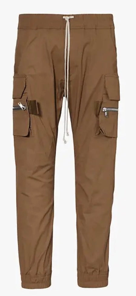 Rick Owen Mastodon Fit Stretch Cargo Pants