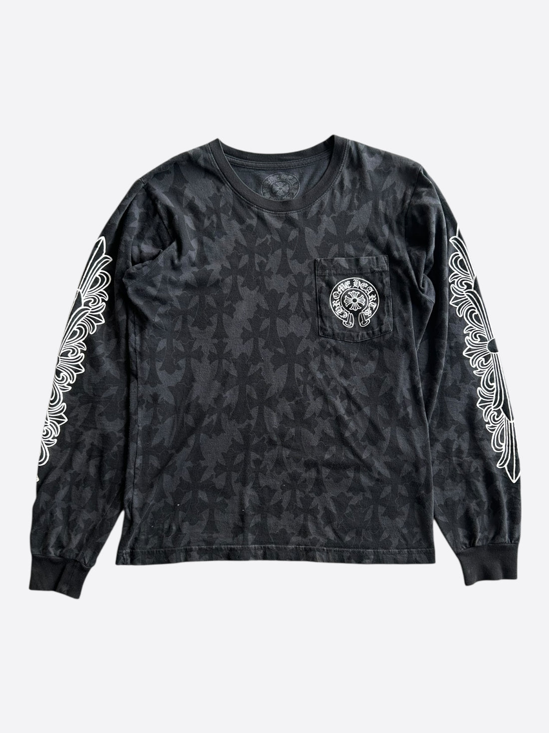Chrome Hearts Cemetery Jacquard Horseshoe Longsleeve