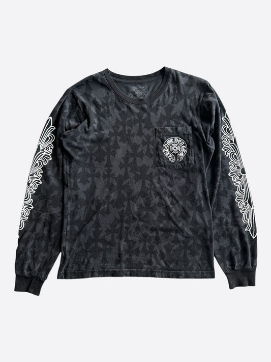 Chrome Hearts Cemetery Jacquard Horseshoe Longsleeve