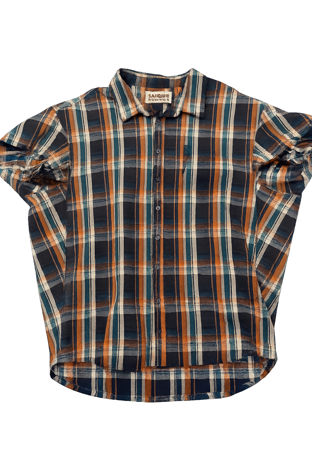Satoshi Nakamoto Bender Cutoff Flannel