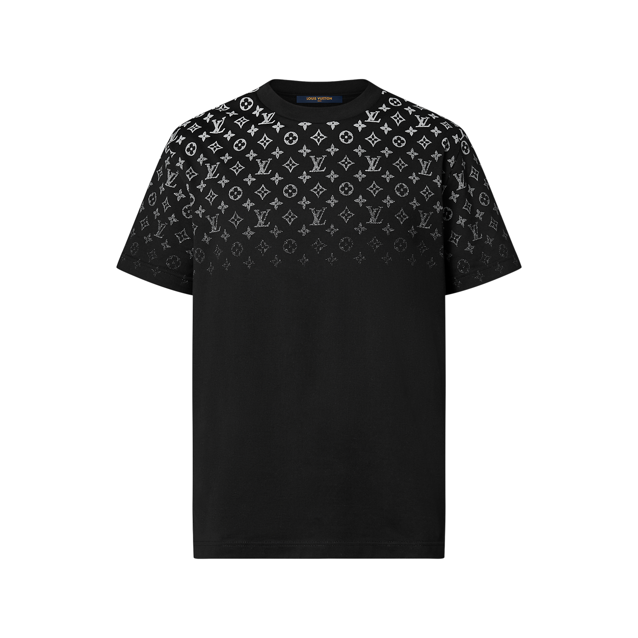 Louis Vuitton All Over Black Gradient T Shirt