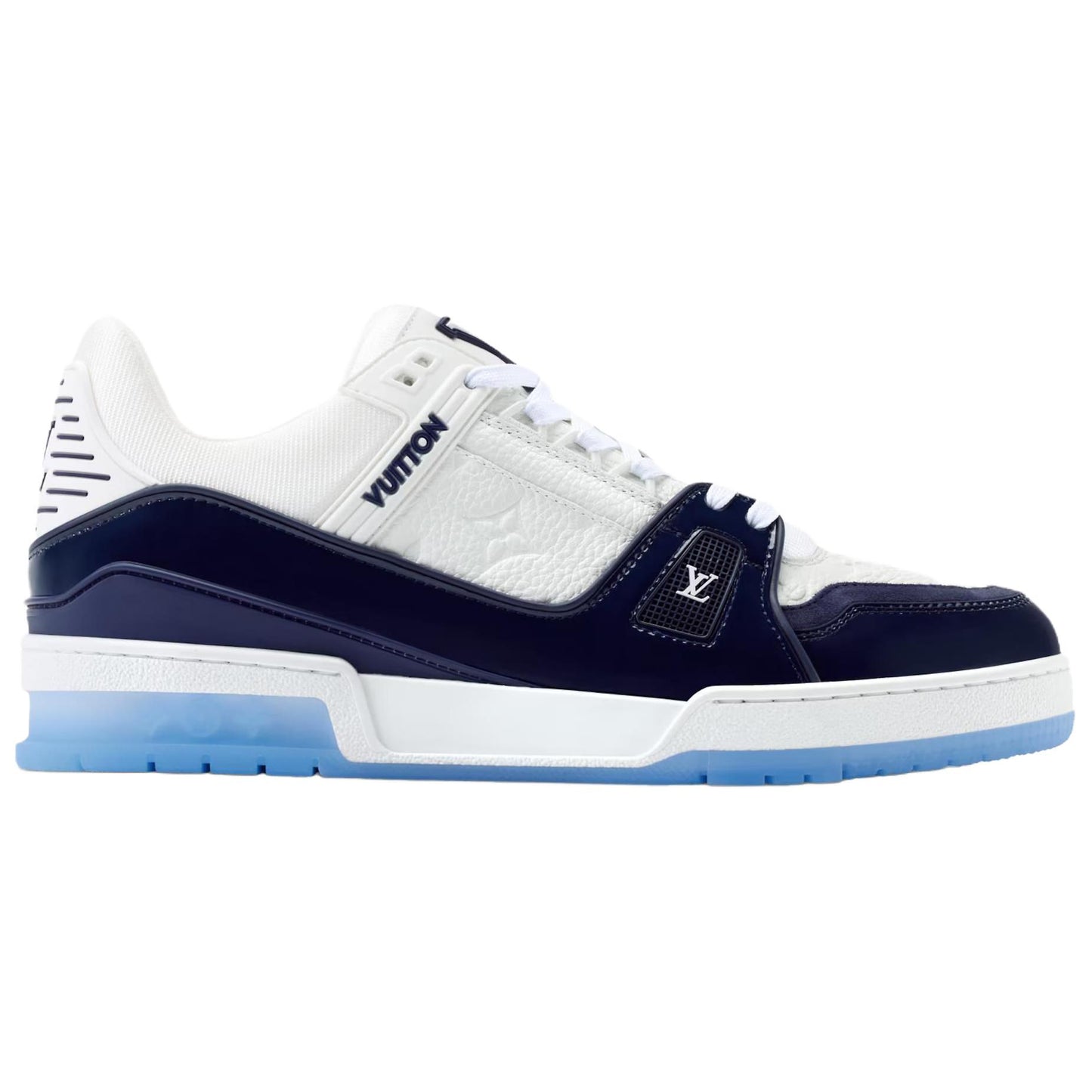 Louis Vuitton Trainer Sneakers White/Blue