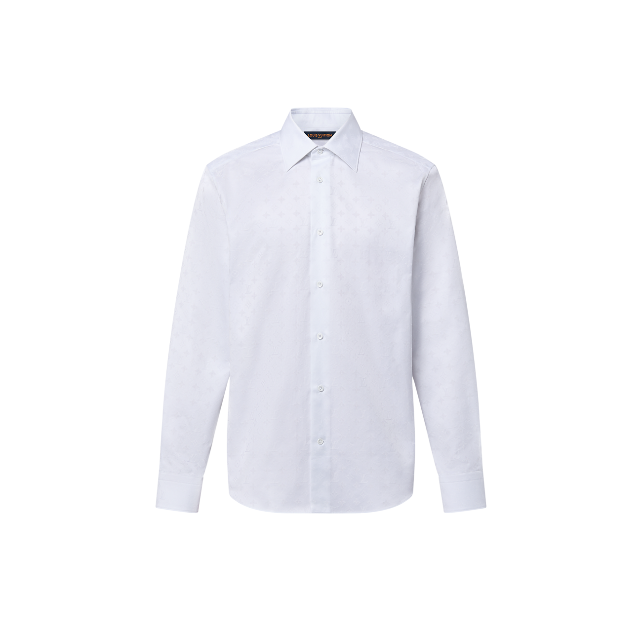 Louis Vuitton White Long Sleeve Dress Shirt