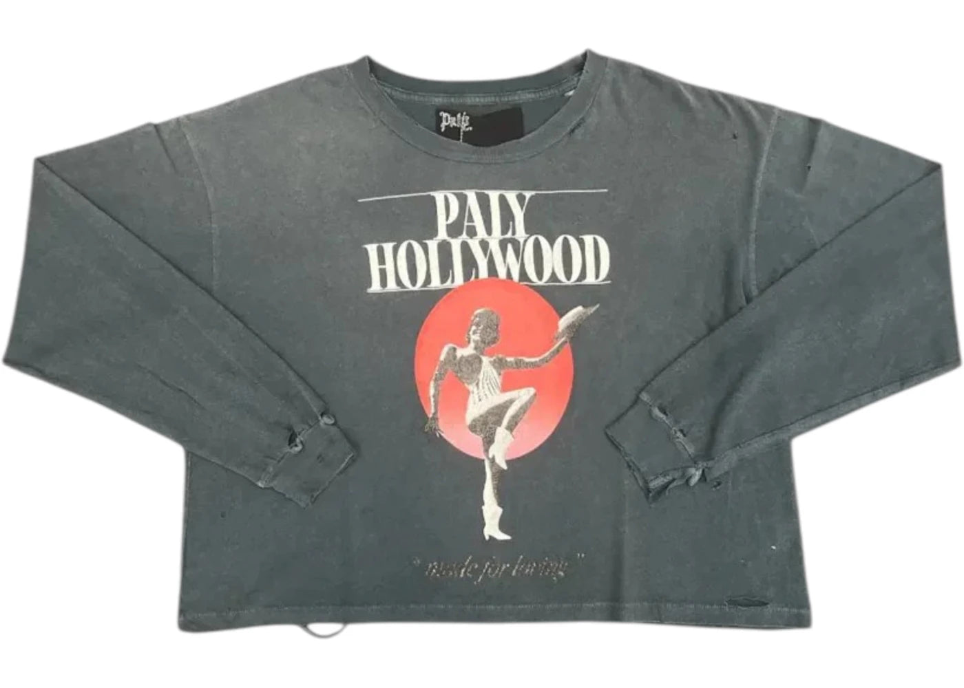 Paly Hollywood Myra Breckenridge L/S Tee Vintage Black