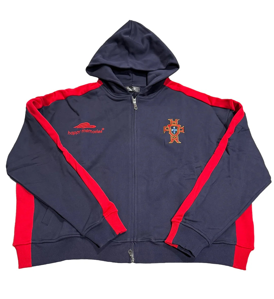 HMDD 'RED 10 LISBON' ZIP UP Hoodie