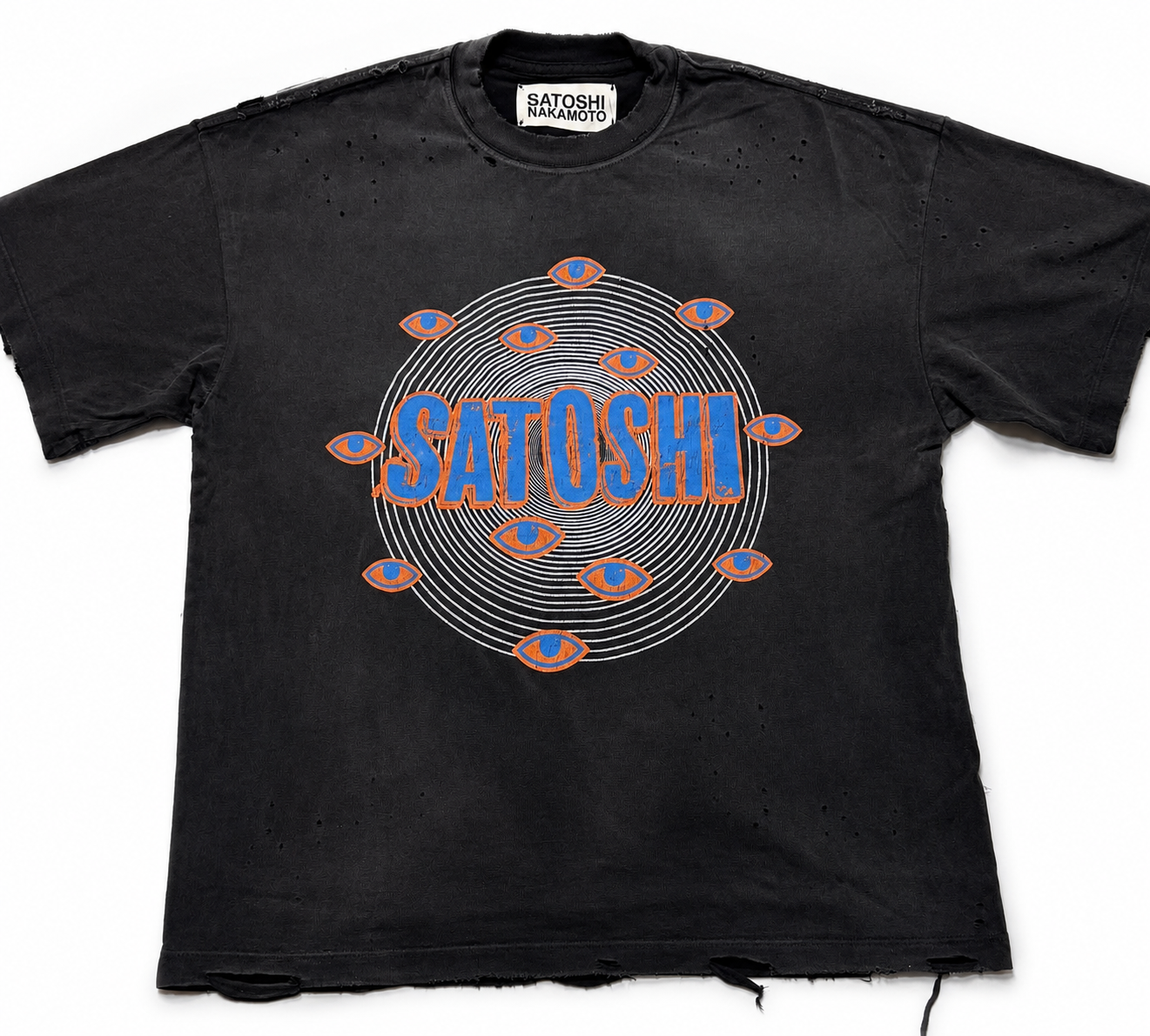 Satoshi Nakamoto Eyes Tee