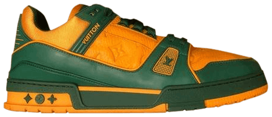 Louis Vuitton Trainer Green Orange Monogram