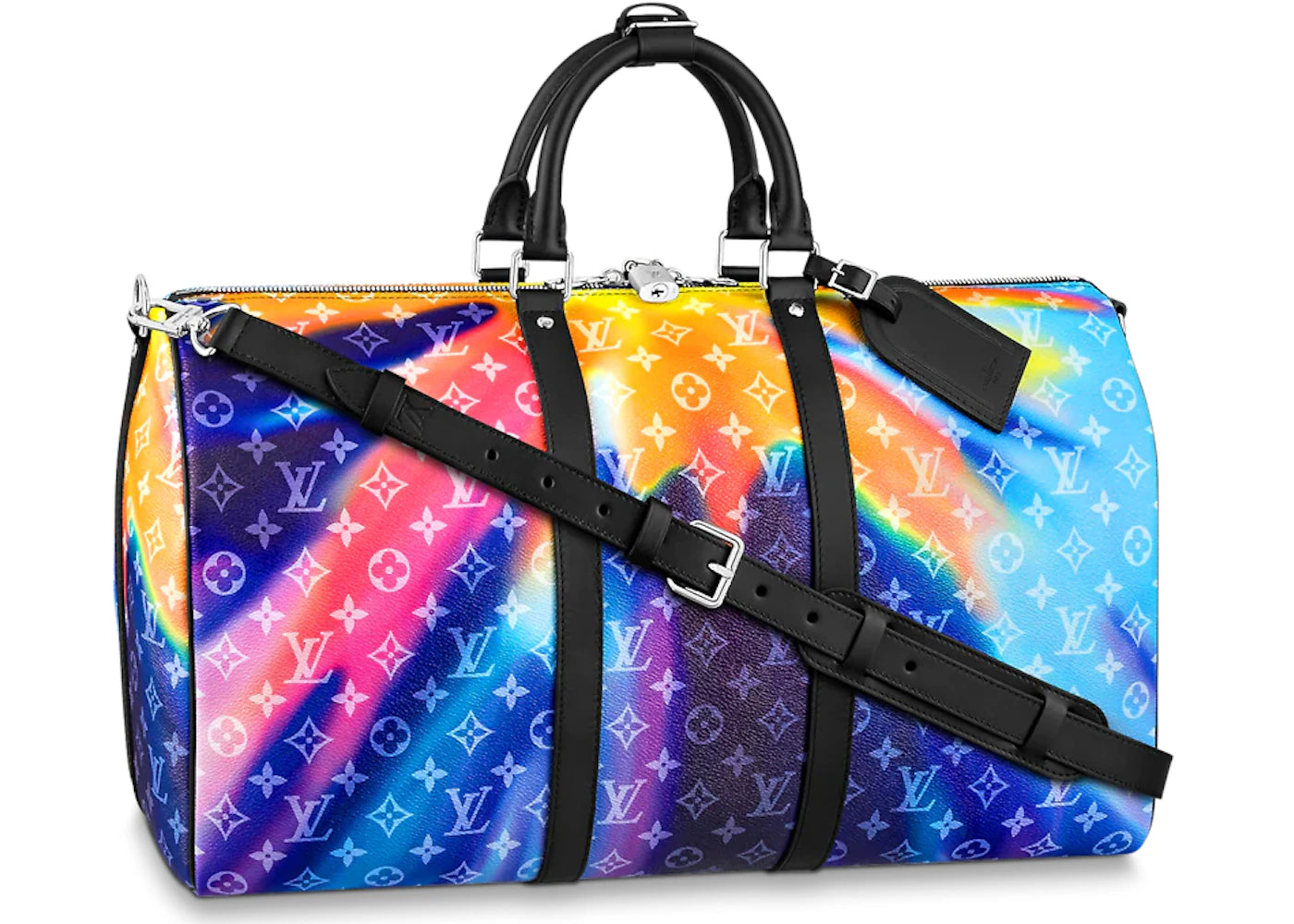 Louis Vuitton Keepall Bandouliere 50 Sunset Monogram Multicolor