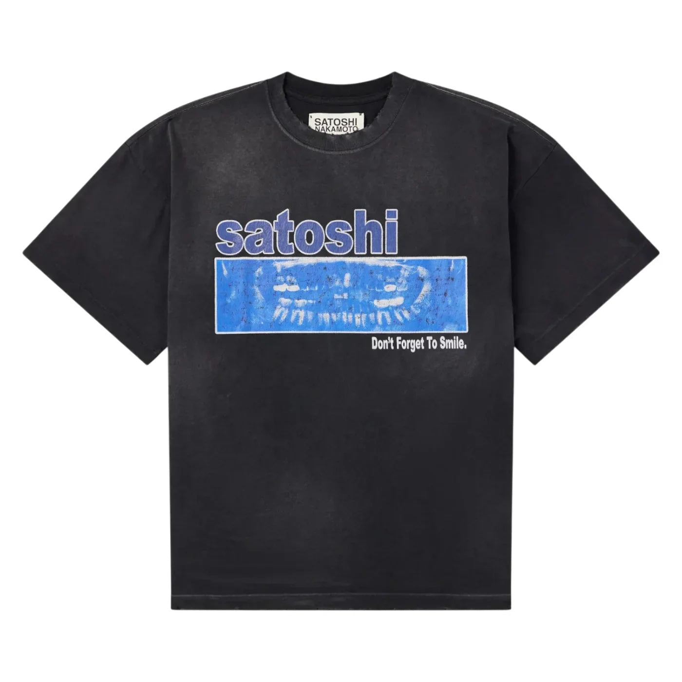 Satoshi Nakamoto ‘Don’t Forget To Smile’ Tee
