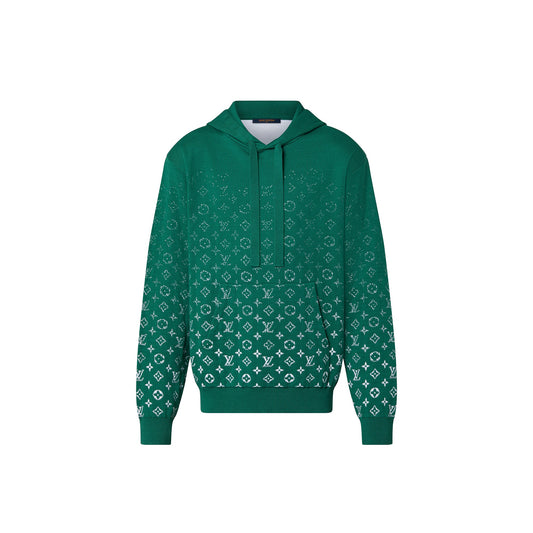 Louis Vuitton Green Monogram Gradient Hoodie