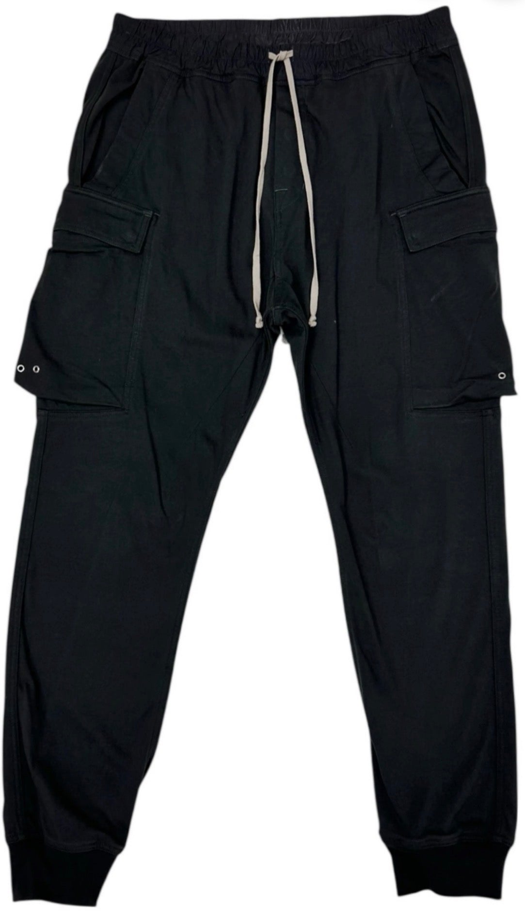 Rick Owen Black Cargo Joggers